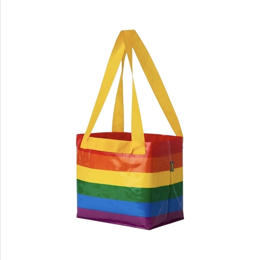 NEW IKEA Small Storstomma Limited Edition Shopping Tote Bag 10 5/8" x 10 5/8"